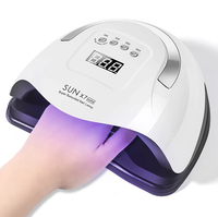 Thumbnail for Nail lamp, white 220W LED/UV curing device with SunX7 Max and digital timer