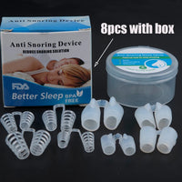 Thumbnail for Anti - Snoring Nasal Clips Set - Epic Trends and Gifts - Anti Snoring - S6ee50657fe9b4f9b991c6d3122a5a219M