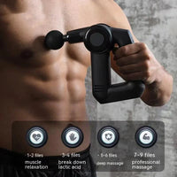 Thumbnail for Folding Massage Gun With LED Screen — Portable Percussion Therapy for Active Lifestyles