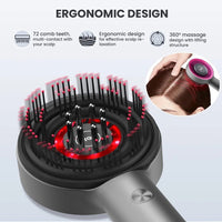 Thumbnail for Breo Scalp3 Scalp Massaging Brush - Hair Massager Comb with IPX7 - Waterproof - Epic Trends and Gifts - Hair Care - Sa4cab11ca6c8469a8bdcf453e12e5af2k