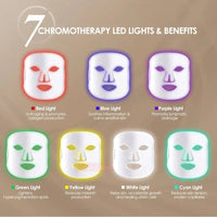 Thumbnail for Chroma Glow Pro 7 - Spectrum Light Therapy Facial Mask - Epic Trends and Gifts - Skin Care Tools - Chroma Glow Pro 7 - Spectrum Light Therapy Facial Mask - Epic Trends and Gifts - Facial Mask - Chroma Glow Pro 7 - Spectrum Light Therapy Facial Mask