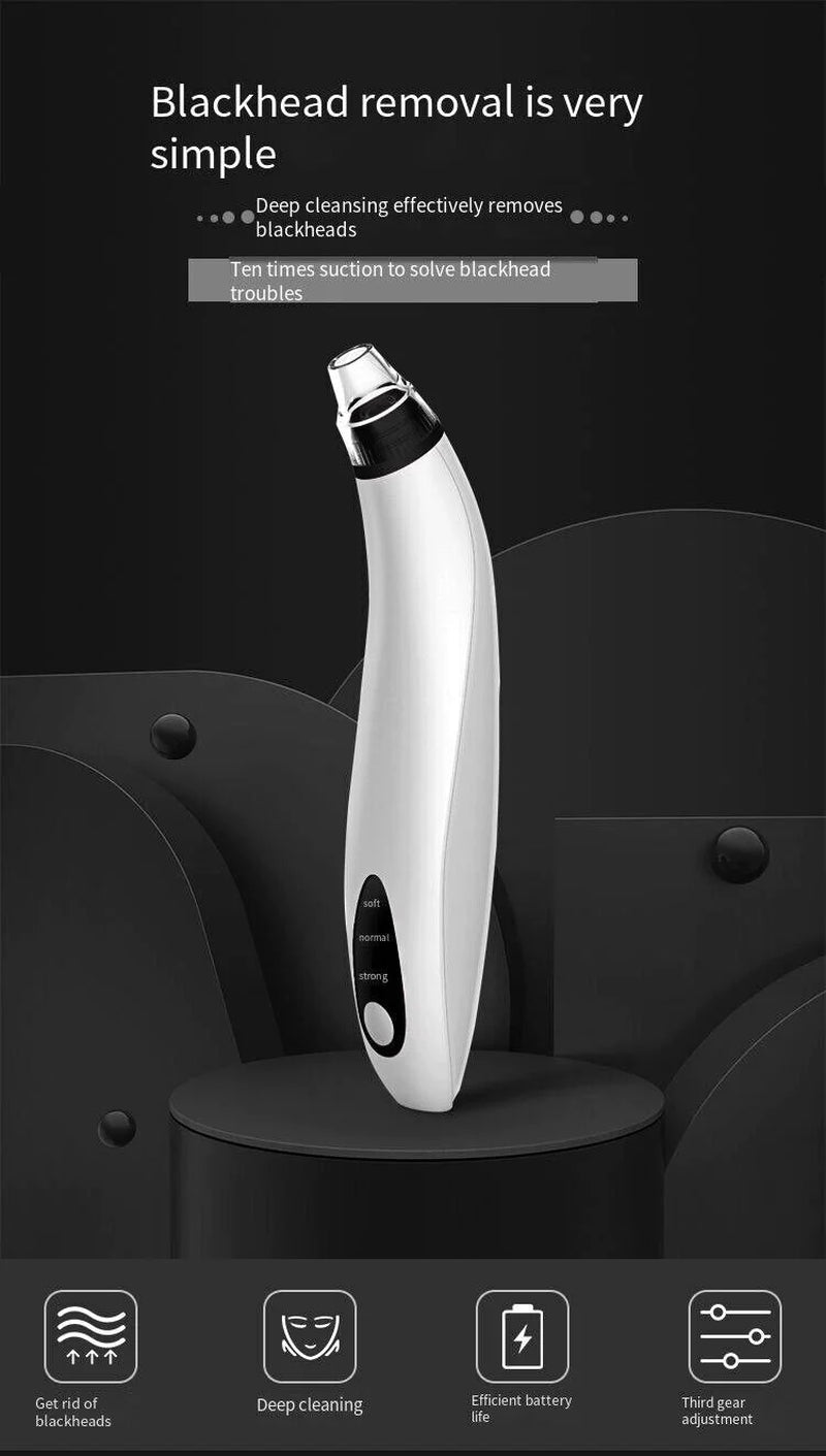 Electric Blackhead Remover with Diamond Suction for Pore Cleansing - Epic Trends and Gifts - Skin Care Tools - Professional Product Title: "Electric Blackhead Remover with Diamond Suction for Pore Cleansing"