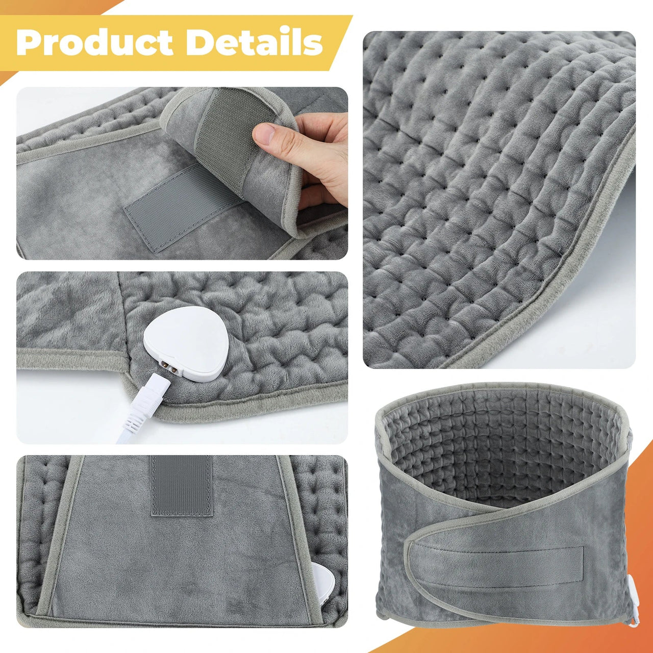Electric Heating Waist Belt - Temperature Control Back Warmer - Epic Trends and Gifts - Heating Pad - Sa888908183bd46e99ed8242000f7b0f5I