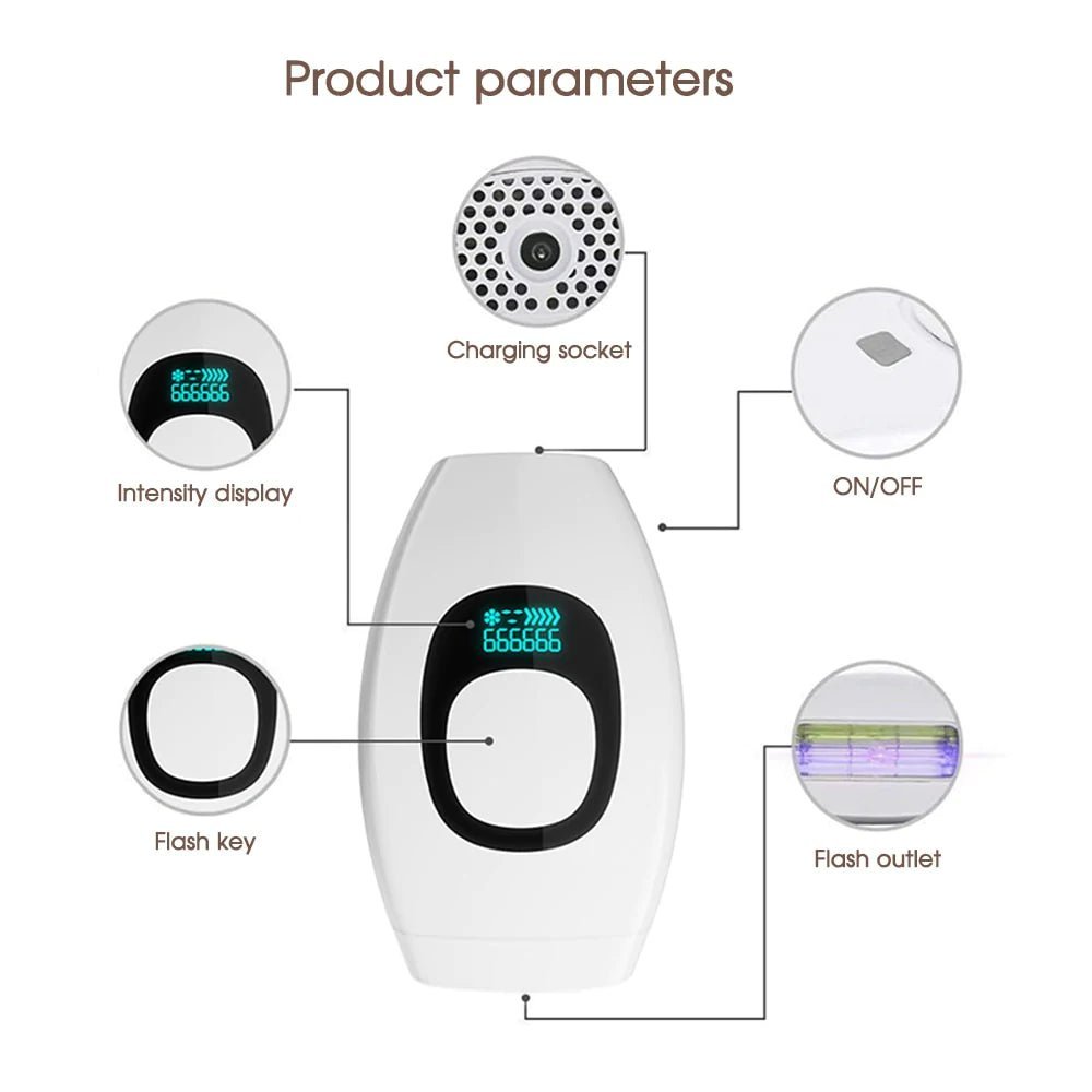 IPL Laser Hair Removal Epilator, Original Home Use, 999,999 Flashes - Epic Trends and Gifts - Hair Removal Device - IPL Laser Hair Removal Epilator Original - Epic Trends and Gifts - Health & Beauty - IPL Laser Hair Removal Epilator Original