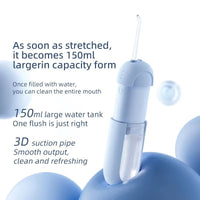 Thumbnail for LANSON 310 IPX7 150ml Portable, Foldable, Electric Oral Care Irrigator, Water Flosser - Epic Trends and Gifts - Oral Care - LANSON 310 IPX7 150ml Portable, Foldable, Electric Oral Care Irrigator, Water Flosser