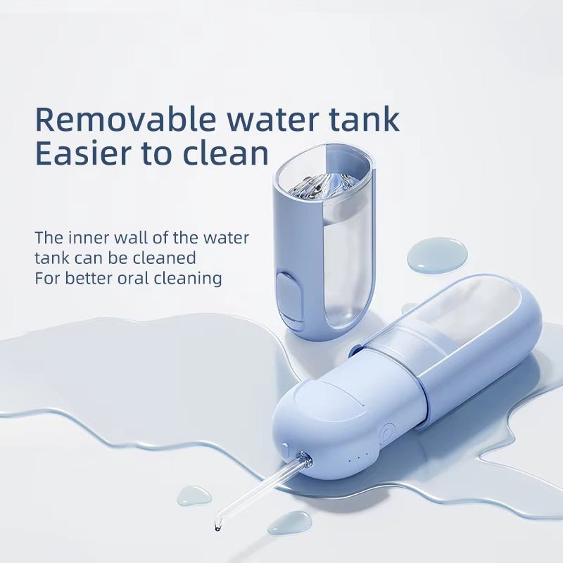 LANSON 310 IPX7 150ml Portable, Foldable, Electric Oral Care Irrigator, Water Flosser - Epic Trends and Gifts - Oral Care - LANSON 310 IPX7 150ml Portable, Foldable, Electric Oral Care Irrigator, Water Flosser