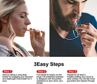 Thumbnail for Mindfulness Breathing Necklace - Epic Trends and Gifts - Mindfulness Breathing Necklace - Mindfulness Breathing Necklace - Epic Trends and Gifts - Mindfulness Breathing Necklace - Mindfulness Breathing Necklace