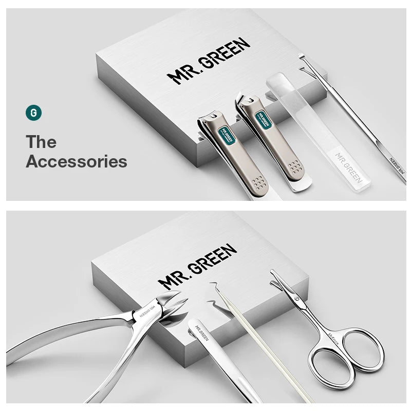 MR.GREEN Professional Stainless Steel Nail Set - Epic Trends and Gifts - Nail Care - Sc9f73cfaf35d437ab19ec0024d715a50S