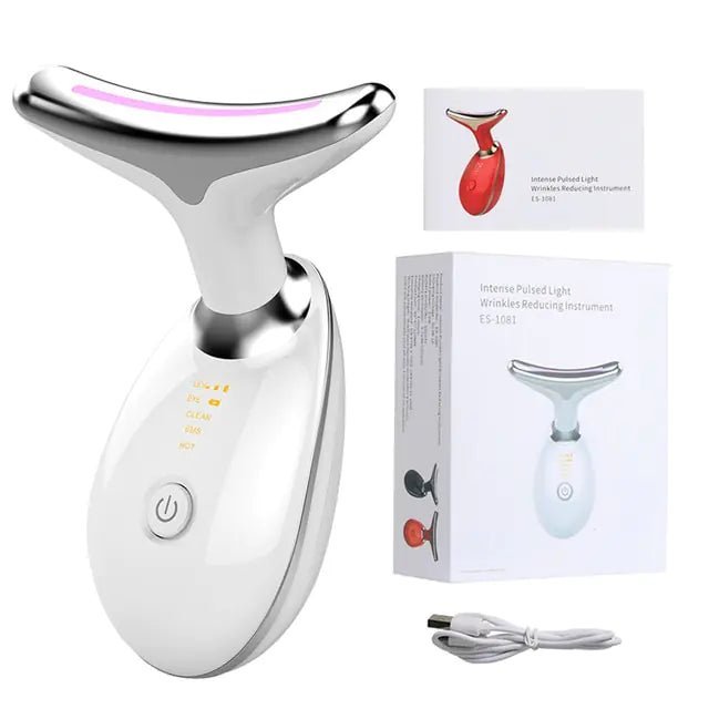 Neck, Face Sculptor Beauty Device, Facial Massager, Skin Care Beauty Tools, 3 Color Led, Red Therapy Light for Face, Chin Lifting Sculpting Tool - Epic Trends and Gifts - Health & Beauty - YouthGlow SkinSculptor - Epic Trends and Gifts - Massagers - YouthGlow SkinSculptor