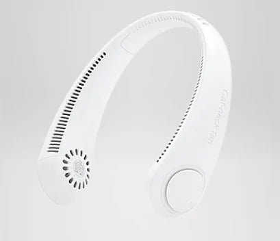 Portable Neck Fan, Hands Free Bladeless Fan, 4000 mAh Battery Operated Wearable - Epic Trends and Gifts - Neck Fan - Portable Neck Fan, Hands Free Bladeless Fan, 4000 mAh Battery Operated Wearable