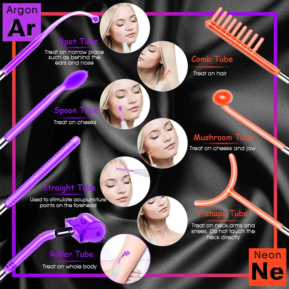 Professional High Frequency Electrotherapy Wand - Epic Trends and Gifts - Skin Care Tools - Professional High Frequency Electrotherapy Wand