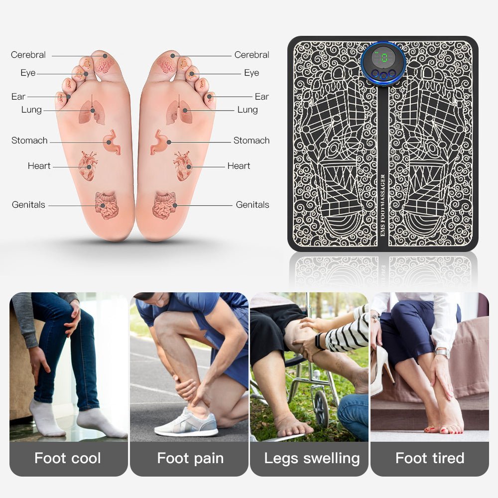 Rechargeable Portable Foot Intelligent Massage Pad - Epic Trends and Gifts - Foot Massage Pad - Rechargeable Portable Foot Intelligent Massage Pad - Epic Trends and Gifts - Rechargeable Portable Foot Intelligent Massage Pad - Rechargeable Portable Foot Intelligent Massage Pad