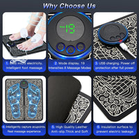 Thumbnail for Rechargeable Portable Foot Intelligent Massage Pad - Epic Trends and Gifts - Foot Massage Pad - Rechargeable Portable Foot Intelligent Massage Pad - Epic Trends and Gifts - Rechargeable Portable Foot Intelligent Massage Pad - Rechargeable Portable Foot Intelligent Massage Pad