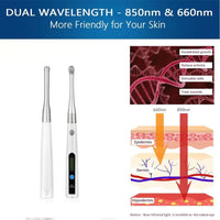 Thumbnail for Red Light Therapy Wand Device •Treatment for Fever Blister, Canker Sore Mouth Sore Relief - Epic Trends and Gifts - Red Light Therapy - Red Light Therapy Wand Device •Treatment for Fever Blister, Canker Sore Mouth Sore Relief
