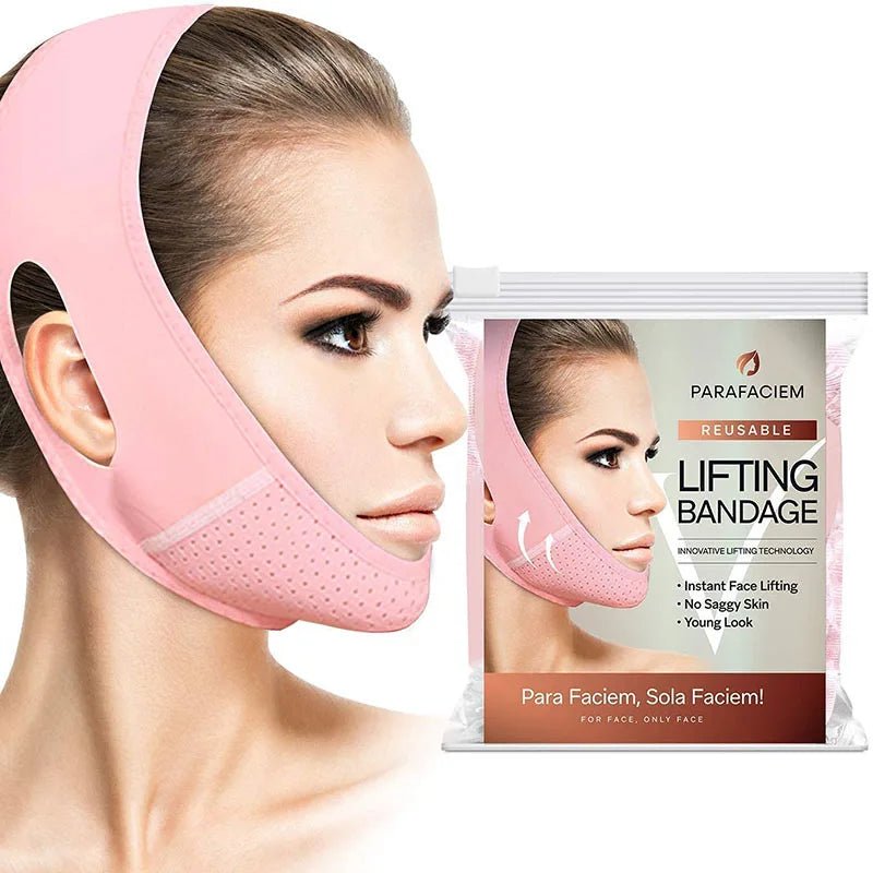 Reusable V Line lifting Mask Facial Slimming Strap - Double Chin Reducer - Epic Trends and Gifts - Skincare - Ae262d078c4384321846bb4fa97292a57E