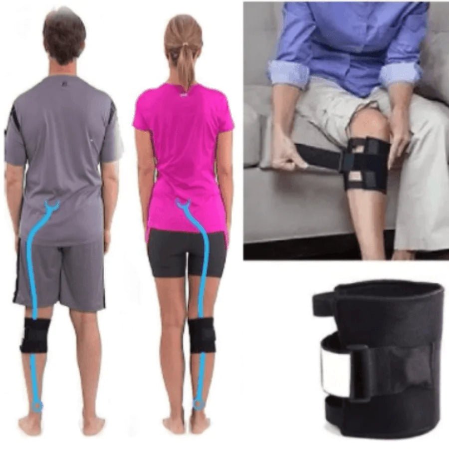 Sciatica Pain Relief Brace For Sciatic Nerve Pain, Lower Back, &amp; Hip - Knee Brace With Acupressure Pressure Pad Targeted Compression - Epic Trends and Gifts - Brace - Sciatica Soothe Strap: Comfort & Relief - Epic Trends and Gifts - Brace - Sciatica Soothe Strap: Comfort & Relief
