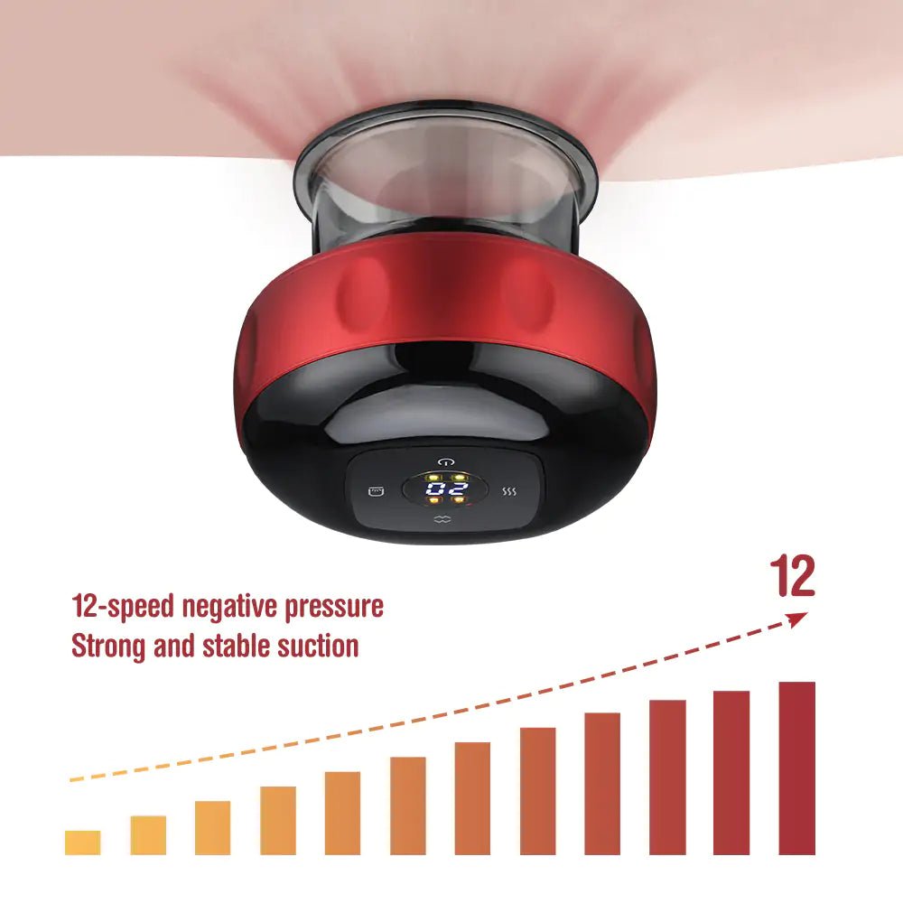 Smart Cupping Therapy Massager, Red Light Therapy for Targeted Pain Relief - Epic Trends and Gifts - Electric Massager - Electric Cupping Massager - Epic Trends and Gifts - Health & Beauty - Electric Cupping Massager