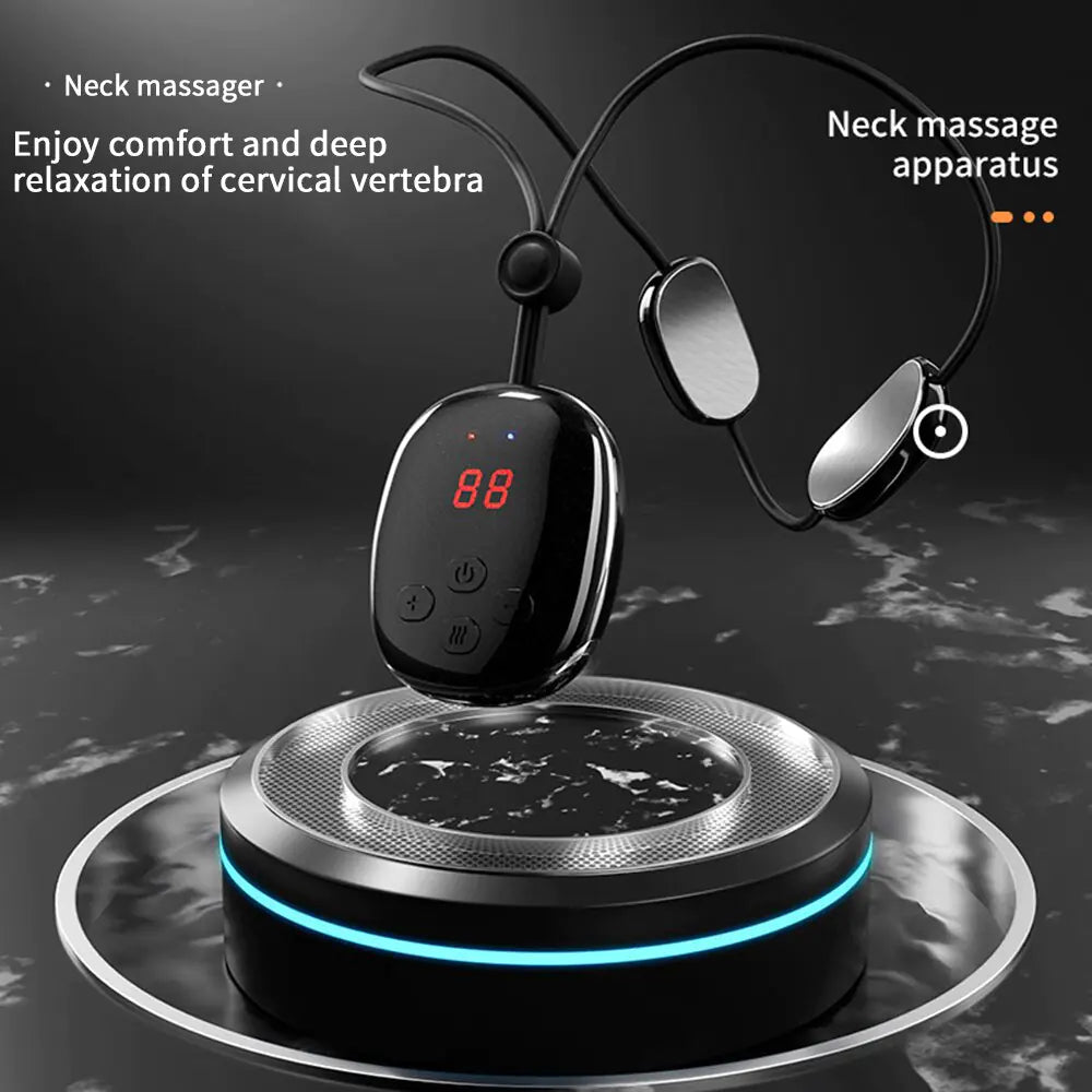 Smart Neck Massager with Hot Compress • 5 Massage Modes • 15 Gears of Intensity - Epic Trends and Gifts - Massager - Smart Neck Massager with Hot Compress • 5 Massage Modes • 15 Gears of Intensity