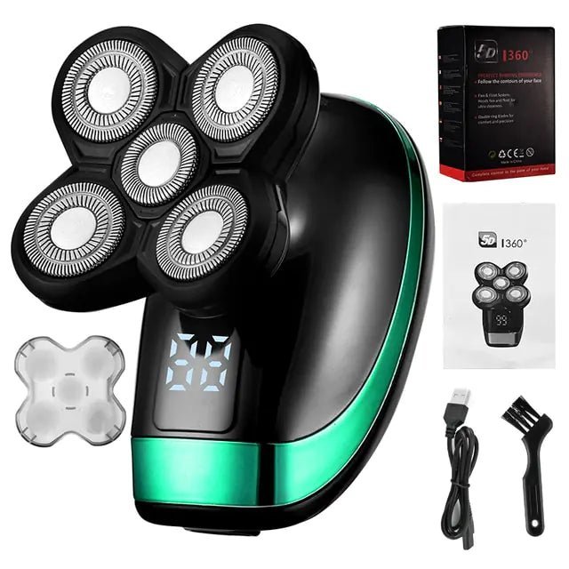 Ultimate Mens Cordless Rechargeable Wet/Dry Bald Head Shaver, Waterproof Razor - Epic Trends and Gifts - Electric Shaver - Rechargeable Bald Head Electric Shaver - Epic Trends and Gifts - Electric Shaver - Rechargeable Bald Head Electric Shaver