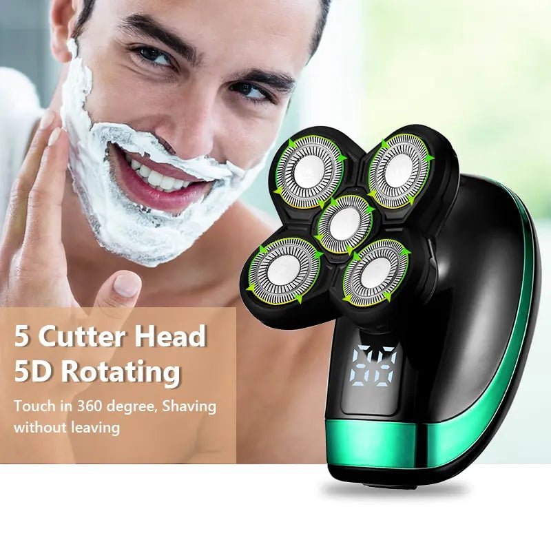 Ultimate Mens Cordless Rechargeable Wet/Dry Bald Head Shaver, Waterproof Razor - Epic Trends and Gifts - Electric Shaver - Rechargeable Bald Head Electric Shaver - Epic Trends and Gifts - Electric Shaver - Rechargeable Bald Head Electric Shaver