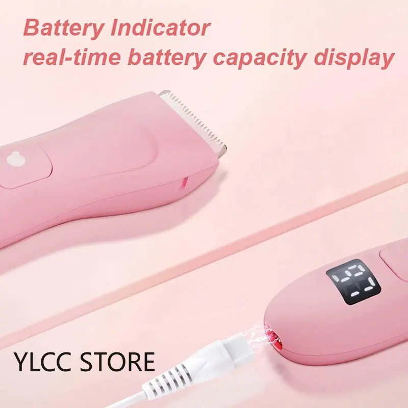 Waterproof Electric Bikini Trimmer for Women - Cordless Body Hair Shaver and Painless Epilator - Epic Trends and Gifts - Hair Clipper - Waterproof Electric Bikini Trimmer for Women - Cordless Body Hair Shaver and Painless Epilator for Legs - Epic Trends and Gifts - Hair Trimmer - Waterproof Electric Bikini Trimmer for Women - Cordless Body Hair Shaver and Painless Epilator for Legs