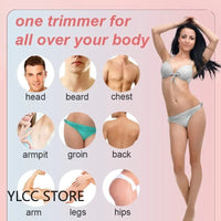 Thumbnail for Waterproof Electric Bikini Trimmer for Women - Cordless Body Hair Shaver and Painless Epilator - Epic Trends and Gifts - Hair Clipper - Waterproof Electric Bikini Trimmer for Women - Cordless Body Hair Shaver and Painless Epilator for Legs - Epic Trends and Gifts - Hair Trimmer - Waterproof Electric Bikini Trimmer for Women - Cordless Body Hair Shaver and Painless Epilator for Legs