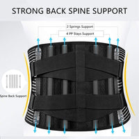 Thumbnail for Back Braces for Lower Back Pain, Relief with 4 Stays and 2 Aluminum Springs, Breathable Back Support Belt for Men/Women - Epic Trends and Gifts - Posture Support Belt - Posture Support Belt - My Home Goods and Gifts - Posture Support Belt - Posture Support Belt