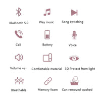 Thumbnail for Blackout Eye Mask For Sleep, Men and Woman, Fall Asleep to Music, Bluetooth 5.0 - Epic Trends and Gifts - Eye Mask - DreamTunes Eye Mask Symphony - Epic Trends and Gifts - DreamTunes Eye Mask Symphony - DreamTunes Eye Mask Symphony