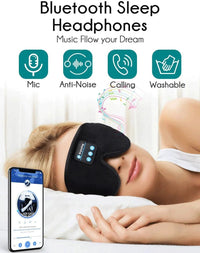Thumbnail for Blackout Eye Mask For Sleep, Men and Woman, Fall Asleep to Music, Bluetooth 5.0 - Epic Trends and Gifts - Eye Mask - DreamTunes Eye Mask Symphony - Epic Trends and Gifts - DreamTunes Eye Mask Symphony - DreamTunes Eye Mask Symphony
