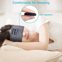 Thumbnail for Bluetooth Sleep Headphones Headband, Non - Slip Soft Stretchy Wireless Bluetooth Earphones with 10 - Hour Battery - Epic Trends and Gifts - Bluetooth Headset - SoundWave CozyBeats Headband - Epic Trends and Gifts - SoundWave CozyBeats Headband