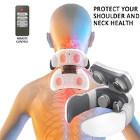 Thumbnail for Cordless Neck Massager with Heat 6 Mode, Electric Neck Massager for Pain Relief - Epic Trends and Gifts - Neck Massager - Neck Massager With Remote - My Home Goods and Gifts - Neck Massager With Remote - Neck Massager With Remote