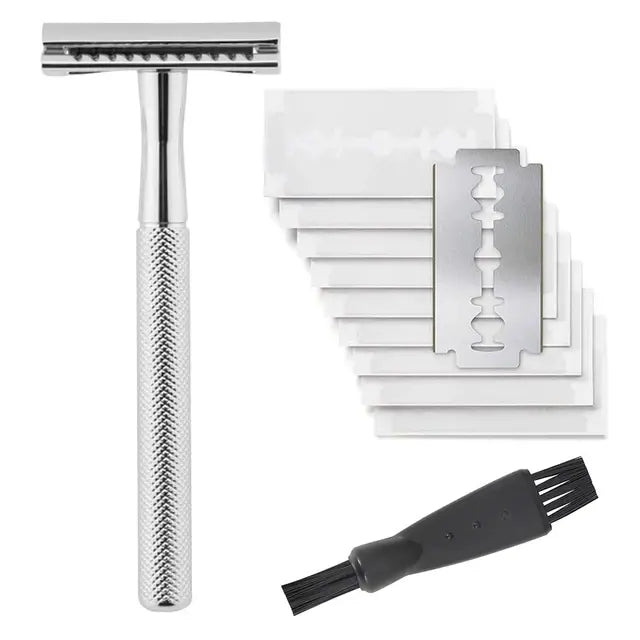 Double Edge Safety Razor for Woman & Men W/10 Blades, Eco Friendly Razor - Epic Trends and Gifts - Safety Razor - Double Edge Safety Razor for Woman & Men W/10 Blades, Eco Friendly Razor - Epic Trends and Gifts - Double Edge Safety Razor for Woman & Men W/10 Blades, Eco Friendly Razor - Double Edge Safety Razor for Woman & Men W/10 Blades, Eco Friendly Razor