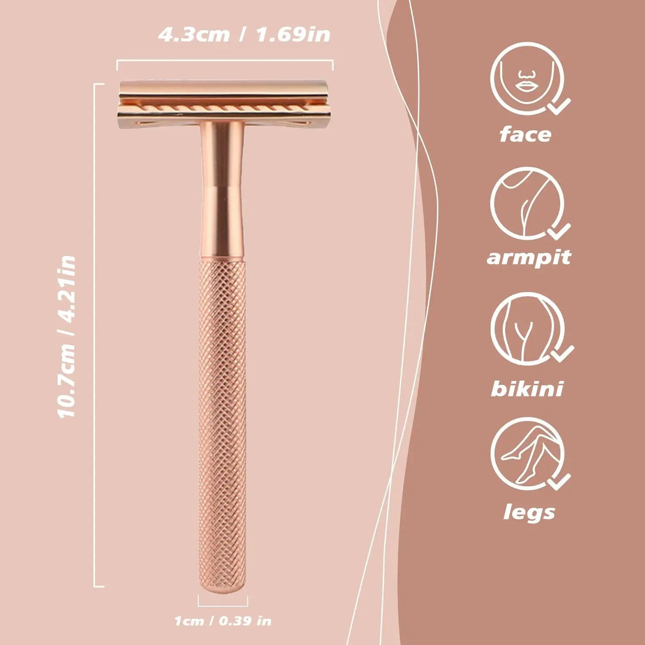 Double Edge Safety Razor for Woman & Men W/10 Blades, Eco Friendly Razor - Epic Trends and Gifts - Safety Razor - Double Edge Safety Razor for Woman & Men W/10 Blades, Eco Friendly Razor - Epic Trends and Gifts - Double Edge Safety Razor for Woman & Men W/10 Blades, Eco Friendly Razor - Double Edge Safety Razor for Woman & Men W/10 Blades, Eco Friendly Razor