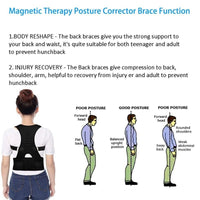 Thumbnail for Magnetic Therapy Posture Corrector, Shoulder Support Belt, Men and Women - Epic Trends and Gifts - Supports & Braces - Magnetic therapy posture corrector posture corset shoulder support belt men and women braces and support belt shoulder