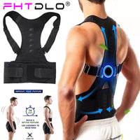 Thumbnail for Magnetic Therapy Posture Corrector, Shoulder Support Belt, Men and Women - Epic Trends and Gifts - Supports & Braces - Magnetic therapy posture corrector posture corset shoulder support belt men and women braces and support belt shoulder
