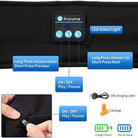 Thumbnail for Sleep Headphones, Bluetooth Headband Headphones, Sleeping Eye Mask for Women Men - Epic Trends and Gifts - Sleep Eye Mask with Bluetooth - Sleep Eye Mask with Bluetooth - My Home Goods and Gifts - Sleep Eye Mask with Bluetooth - Sleep Eye Mask with Bluetooth