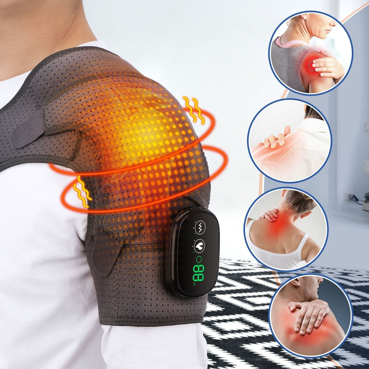 SootheStrap™ Shoulder Embrace - Epic Trends and Gifts - Shoulder Massager - SootheStrap Shoulder Embrace - Epic Trends and Gifts - SootheStrap Shoulder Embrace
